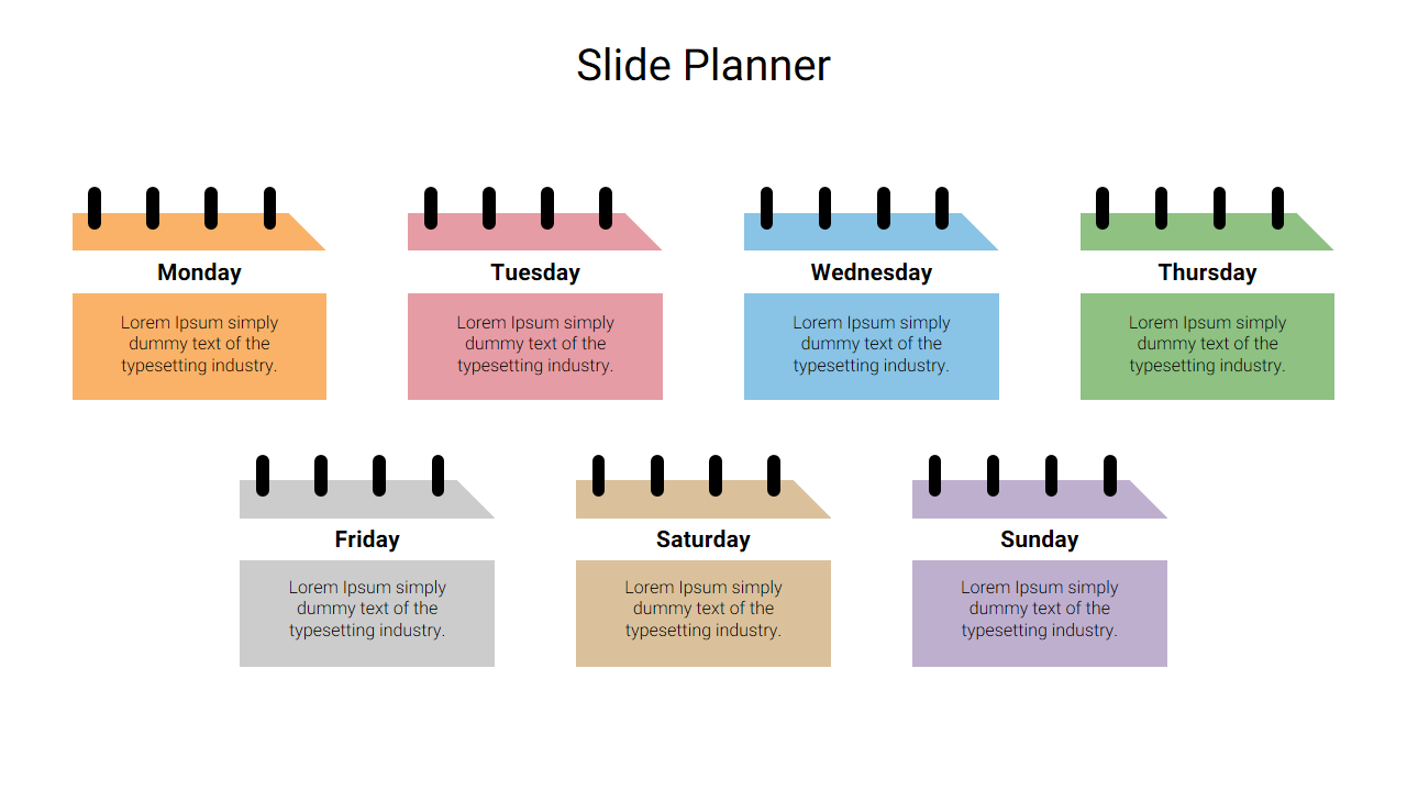 Professional Google Slide Planner